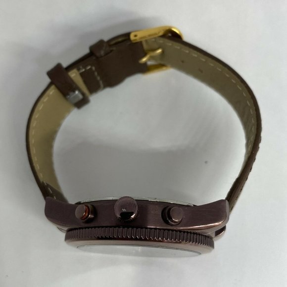 Fossil Perfect Boyfriend ES4110 Women's Brown Leat - Picture 8 of 12